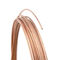 Tubulação de cobre flexível de ASTM, tubulação do cobre da soldadura de Denickelification do hot spot